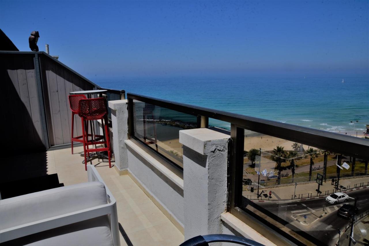 Penthouse Apartment On The Beach Bat Yam Esterno foto